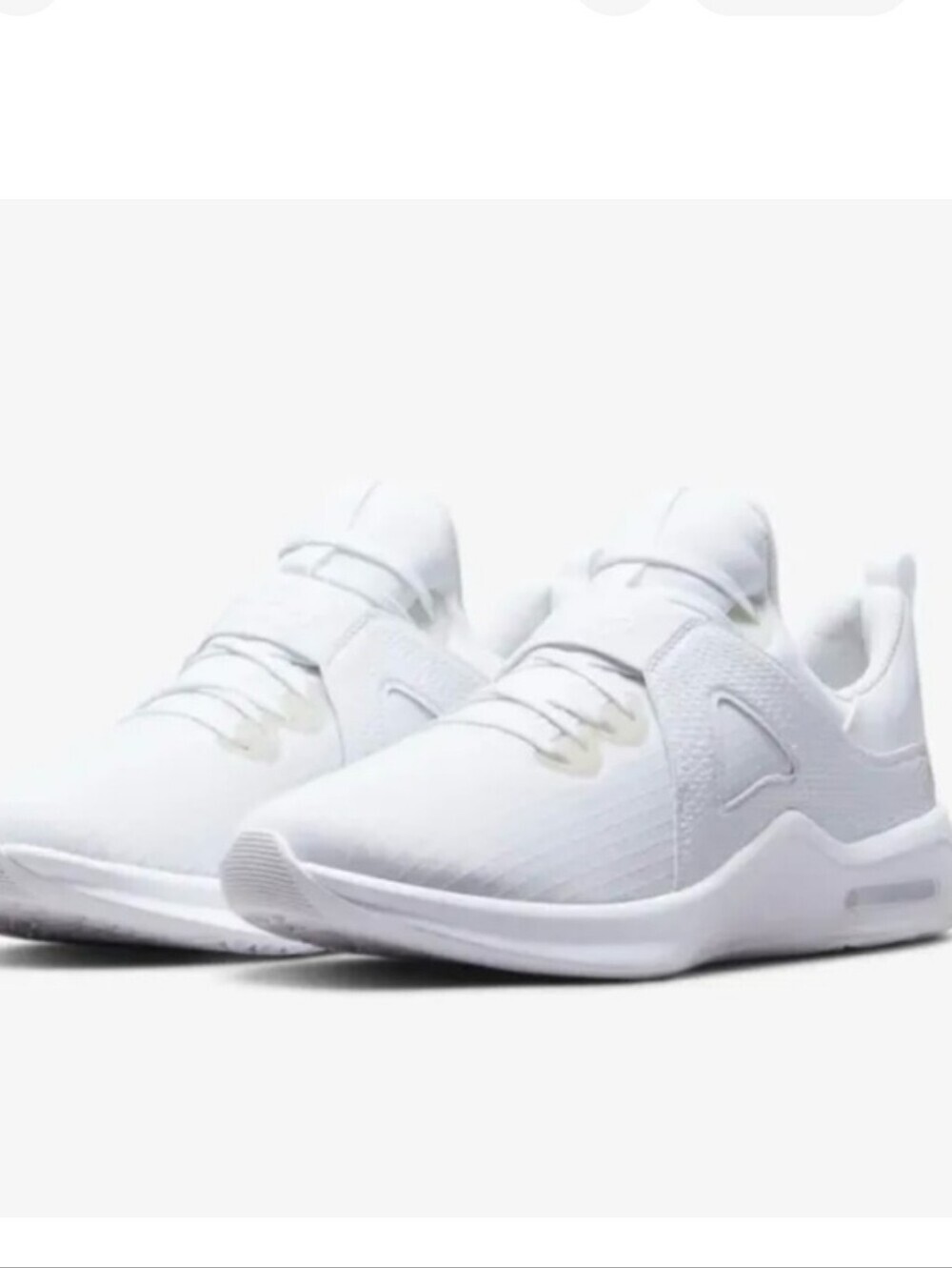Wms NIKE AIR MAX BELLA TR 5 WHITE/WHITE SZ 10.5 DD9285 100  EXCELLENT CONDITION
